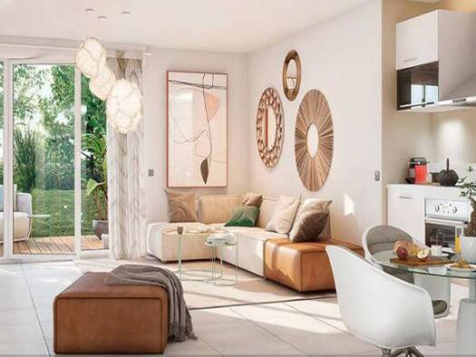 Appartement à vendre - neuf 217 900 € 2 pièces 1 chambre 46 m² 1er étage Labarthe-sur-Lèze 31860