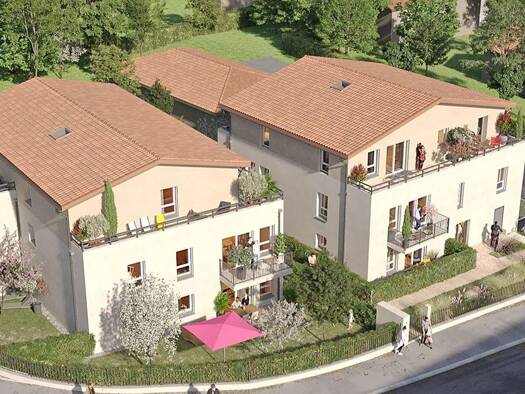 Appartement à vendre 298 000 € 3 pièces 2 chambres 72 m² Étage 2/2 Saint Laurent d Agny 69440