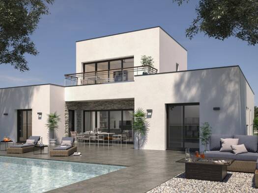 Terrain avec maison neuve à vendre 569 610 € 5 pièces 4 chambres 115 m² 788 m² de terrain Lauret 34270