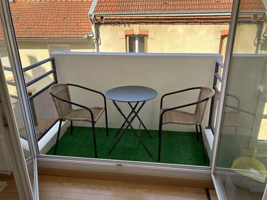 Appartement à louer 465 € 1 pièce 23 m² 2ème étage Cernay Jamin-Jean Jaurès-Epinettes Reims 51100