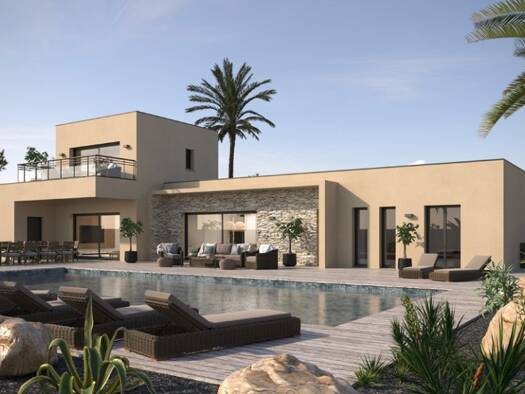 Terrain avec maison neuve à vendre 491 440 € 6 pièces 5 chambres 120 m² 900 m² de terrain Nébian 34800