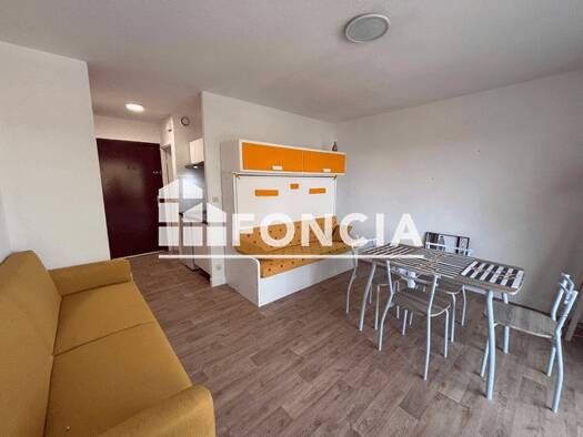 Appartement à louer - logement étudiant 490 € 1 pièce 25 m² 3ème étage Plage Centre Canet-en-Roussillon 66140