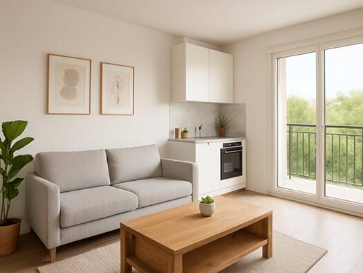 Appartement à vendre - neuf 129 583 € 1 pièce 30 m² 1er étage dès le 28/12/2026 Châteaufort 78117