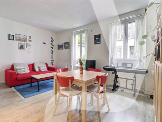 Appartement à vendre 367 000 € 2 pièces 1 chambre 40 m² Saint Louis-République Vincennes 94300