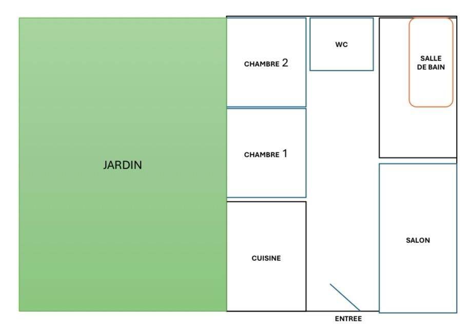 Maison à vendre, 73m², MONTREUIL