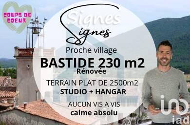 Maison à vendre 649 500 € 7 pièces 6 chambres 230 m² 2 526 m² de terrain Signes 83870