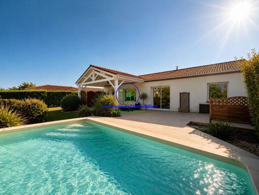Villa à vendre 295 000 € 5 pièces 3 chambres 127 m² 4 000 m² de terrain Saint-Pierre-de-Clairac 47270