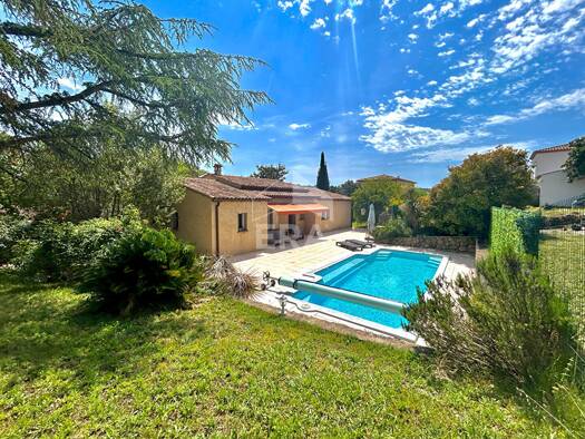 Maison de plain-pied à vendre 699 000 € 5 pièces 4 chambres 111 m² 1 365 m² de terrain Saint Antoine Grasse 06130