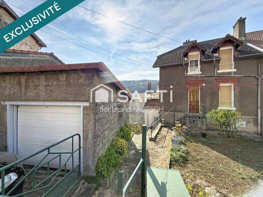 Maison à vendre 90 000 € 5 pièces 3 chambres 54 m² 200 m² de terrain Herserange 54440