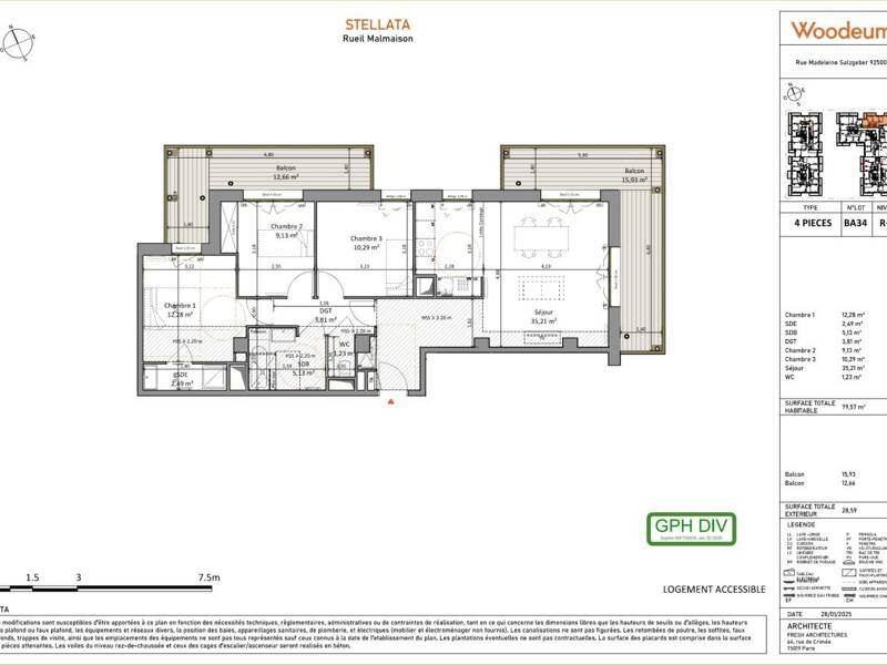Maison à louer, 80m², RUEIL MALMAISON