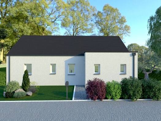 Terrain avec maison neuve à vendre 249 000 € 1 pièce 4 chambres 98 m² 426 m² de terrain Pruillé-le-Chétif 72700