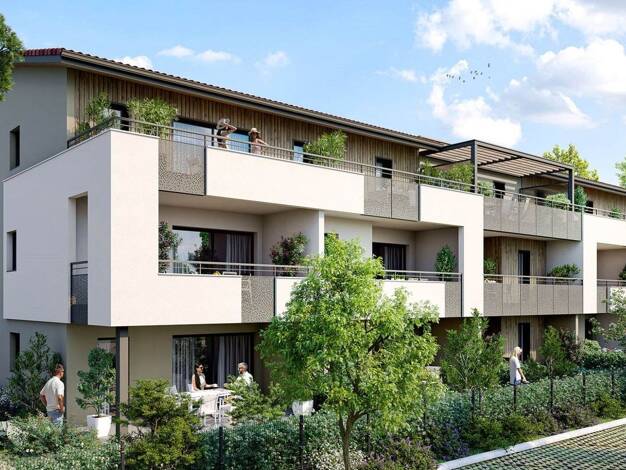 Appartement à vendre - neuf 151 500 € 2 pièces 1 chambre 48,6 m² dès le 31/12/2026 Saint-Marcel-lès-Valence 26320