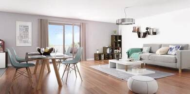 Appartement à vendre - Neuf 426 000 € 3 pièces 2 chambres 61 m² 2ème étage Asnières-sur-Seine 92600