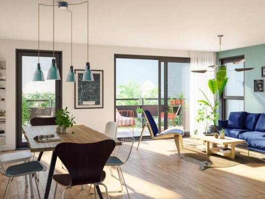 Appartement à vendre - neuf 179 000 € 3 pièces 2 chambres 63 m² Herriot Mâcon 71000