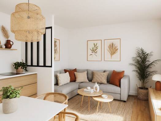 Duplex à vendre 146 900 € 2 pièces 1 chambre 45 m² Étage 1/1 Le Fenouiller 85800