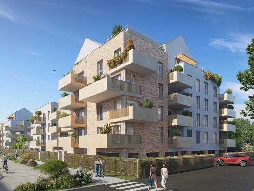 Appartement à vendre - neuf 172 600 € 2 pièces 45 m² Bernard de Palissy Villeneuve-Saint-Georges 94000