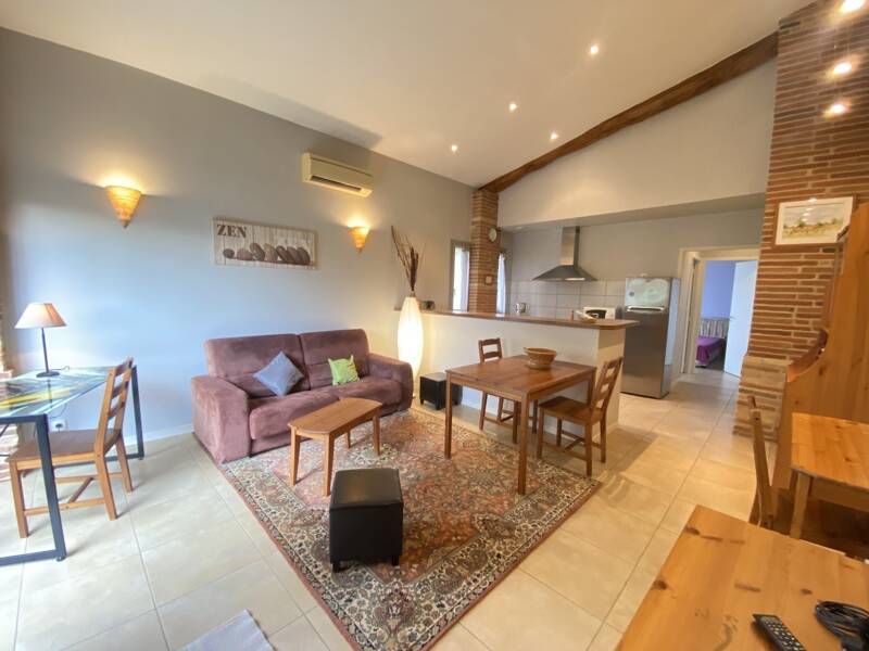 Maison à louer, 46m², VILLENEUVE LES BOULOC