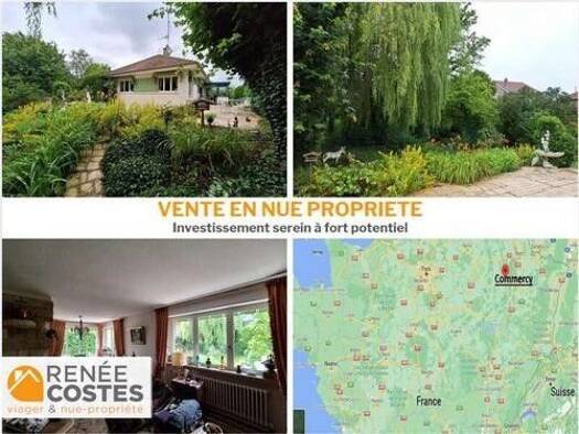 Maison en viager occupé Bouquet 68 666 € 7 pièces 4 chambres 111 m² 828 m² de terrain Commercy 55200