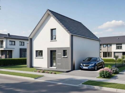 Terrain avec maison neuve à vendre 355 900 € 5 pièces 3 chambres 100 m² 530 m² de terrain Herbsheim 67230