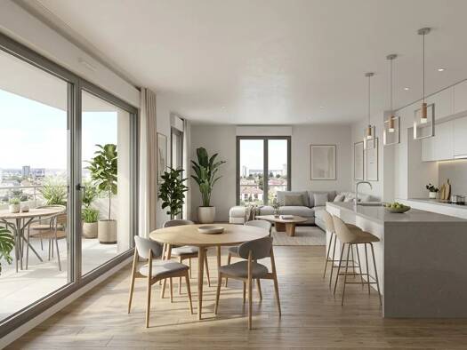 Appartement à vendre - neuf 335 000 € 4 pièces 2 chambres 84 m² 1er étage Morainvilliers 78630