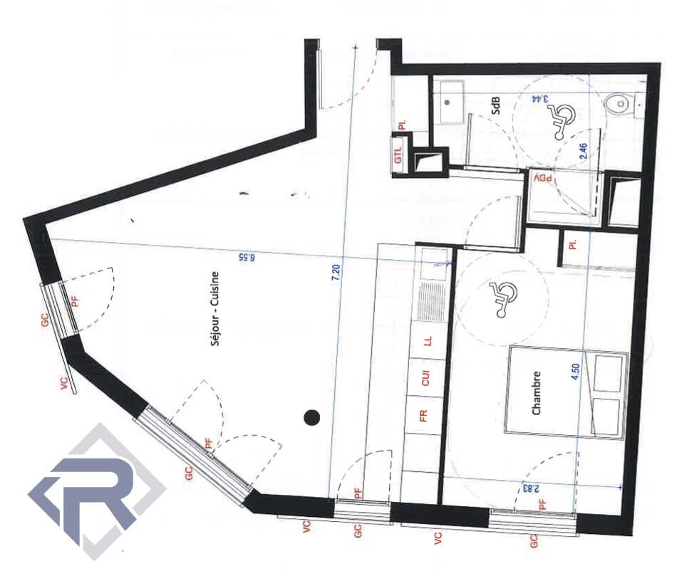 Maison à louer, 50m², MONTREUIL