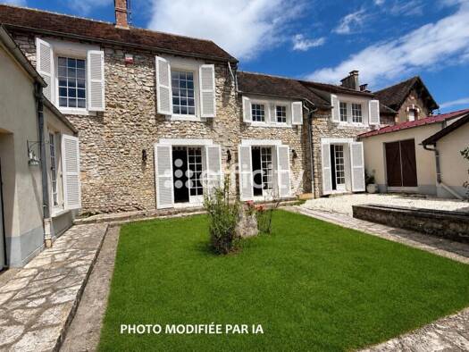 Maison de ville à vendre 380 000 € 8 pièces 5 chambres 203,76 m² 440 m² de terrain Grez-sur-Loing 77880