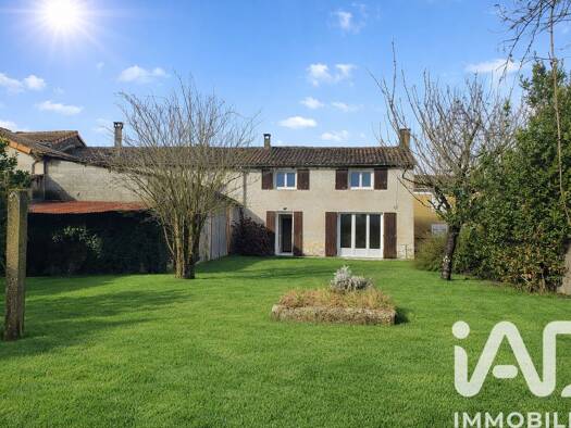 Maison à vendre 67 000 € 4 pièces 2 chambres 85 m² 598 m² de terrain Paizay-Naudouin-Embourie 16240