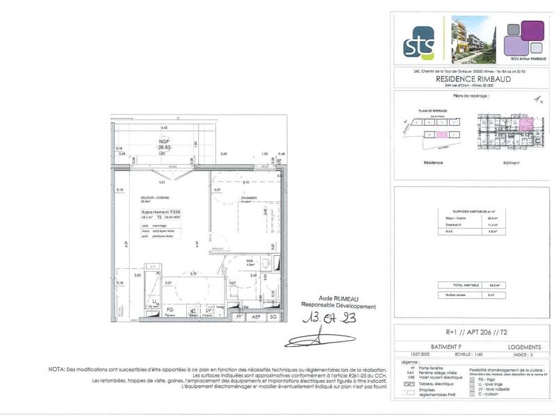 Maison à louer, 45m², NIMES