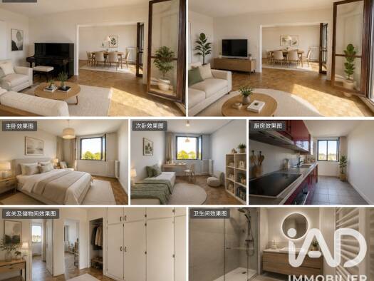 Appartement à vendre 418 000 € 4 pièces 2 chambres 88,49 m² Étage 4/6 Saint-Maur-Créteil Saint-Maur-des-Fossés 94100