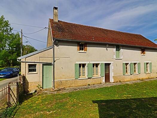 Maison à vendre 62 000 € 2 pièces 1 chambre 70 m² 596 m² de terrain Boulleret 18240