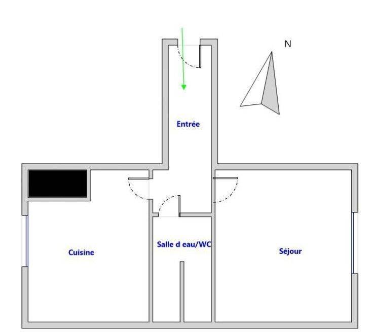 Maison à louer, 29m², CLICHY