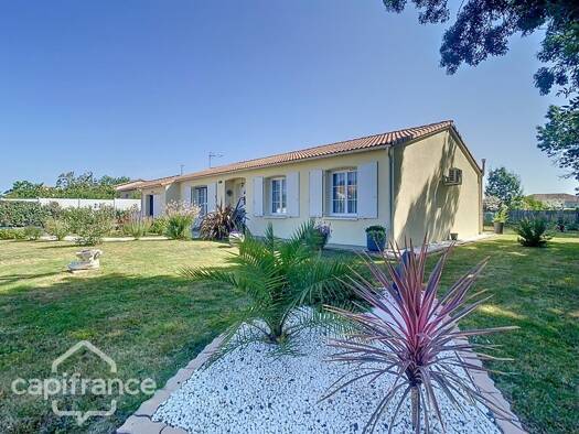 Maison de plain-pied à vendre 185 000 € 4 pièces 3 chambres 103 m² 1 071 m² de terrain Luché-Thouarsais 79330