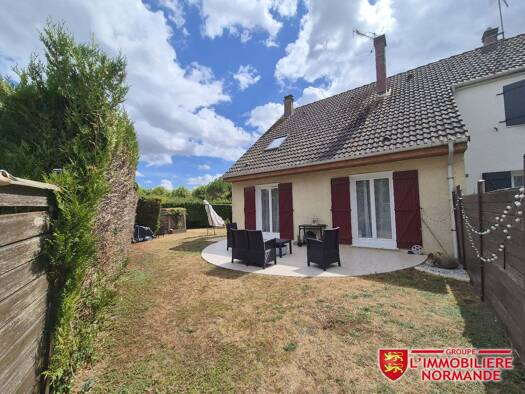 Maison à vendre 208 000 € 5 pièces 3 chambres 89 m² 318 m² de terrain Sud Ouest Gaillon 27600
