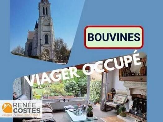 Maison en viager occupé Bouquet 143 800 € 4 pièces 3 chambres 102 m² 335 m² de terrain Sainghin-en-Mélantois 59830