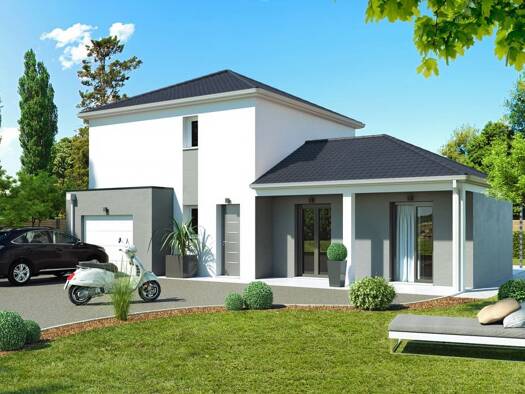 Terrain avec maison neuve à vendre 299 990 € 4 pièces 3 chambres 82 m² 1 000 m² de terrain Vouvray 37210