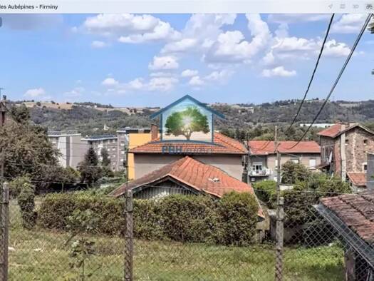 Terrain constructible à vendre 50 000 € 330 m² de terrain Sud Est Firminy 42700