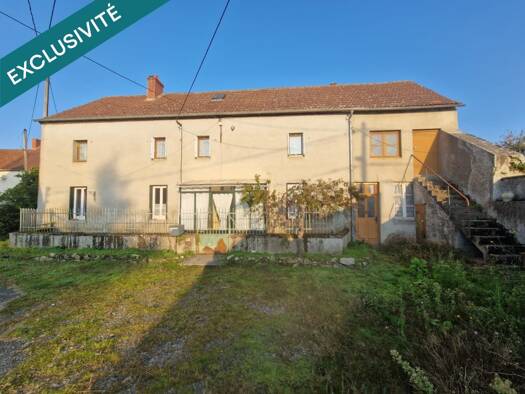Maison à vendre 66 500 € 4 pièces 2 chambres 102 m² 5 865 m² de terrain Chouvigny 03450