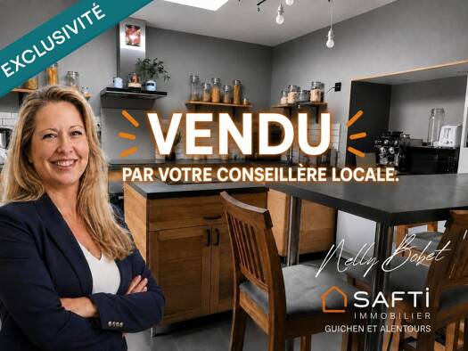 Maison à vendre 189 900 € 5 pièces 3 chambres 115 m² 390 m² de terrain Guignen 35580
