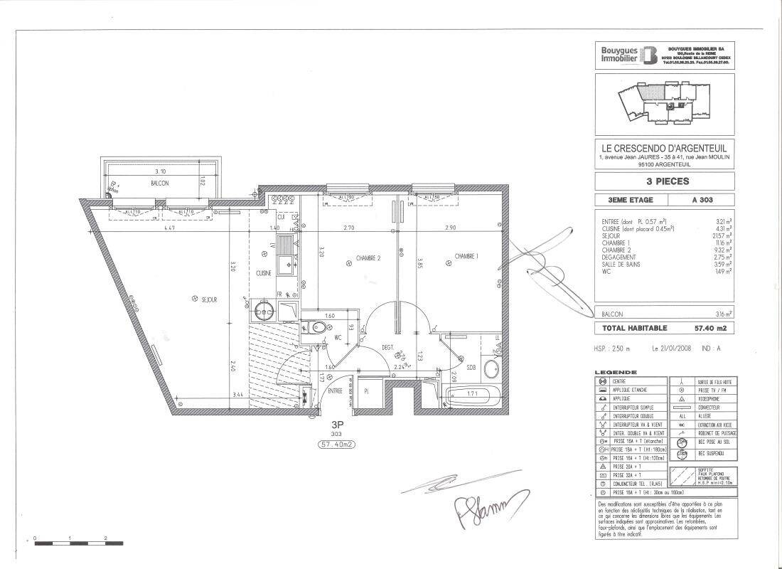 Maison à vendre, 57m², ARGENTEUIL