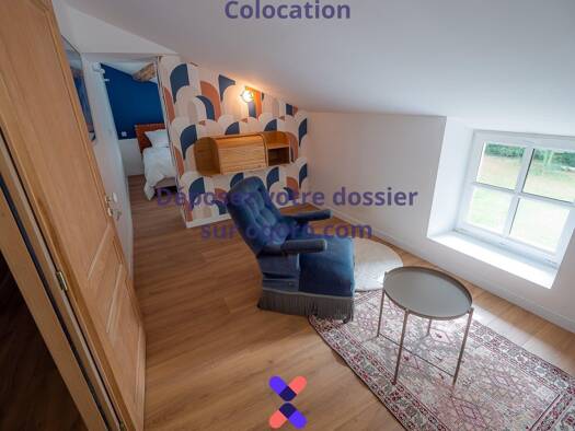 Colocation à louer 545 € 10 pièces 9 chambres 365 m² 1er étage Le Bourg-Les Cotes Sassenage 38360