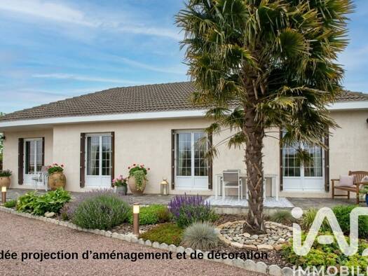 Maison de plain-pied à vendre 179 000 € 4 pièces 3 chambres 83 m² 920 m² de terrain Étréville 27350