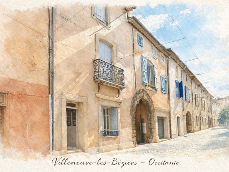 Maison à vendre, 105m², VILLENEUVE LES BEZIERS