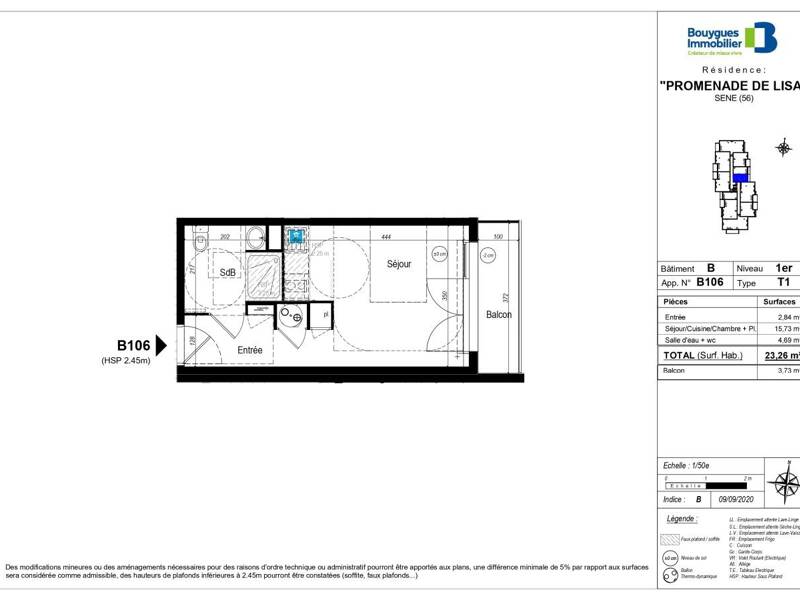 Maison à louer, 23m², SENE