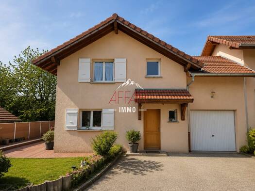 Maison à vendre 495 000 € 4 pièces 3 chambres 83,02 m² 475 m² de terrain Viry 74580