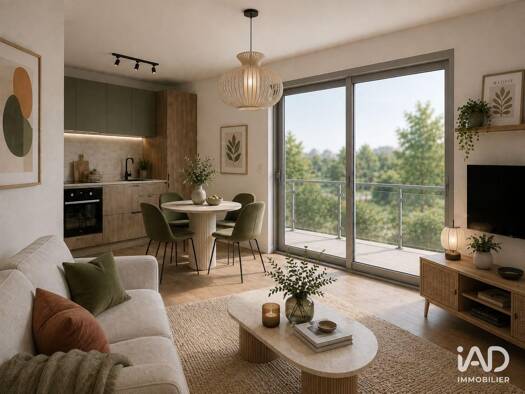 Appartement à vendre - neuf 465 000 € 3 pièces 2 chambres 70 m² RDC Montchat Lyon 3ème arrondissement 69003