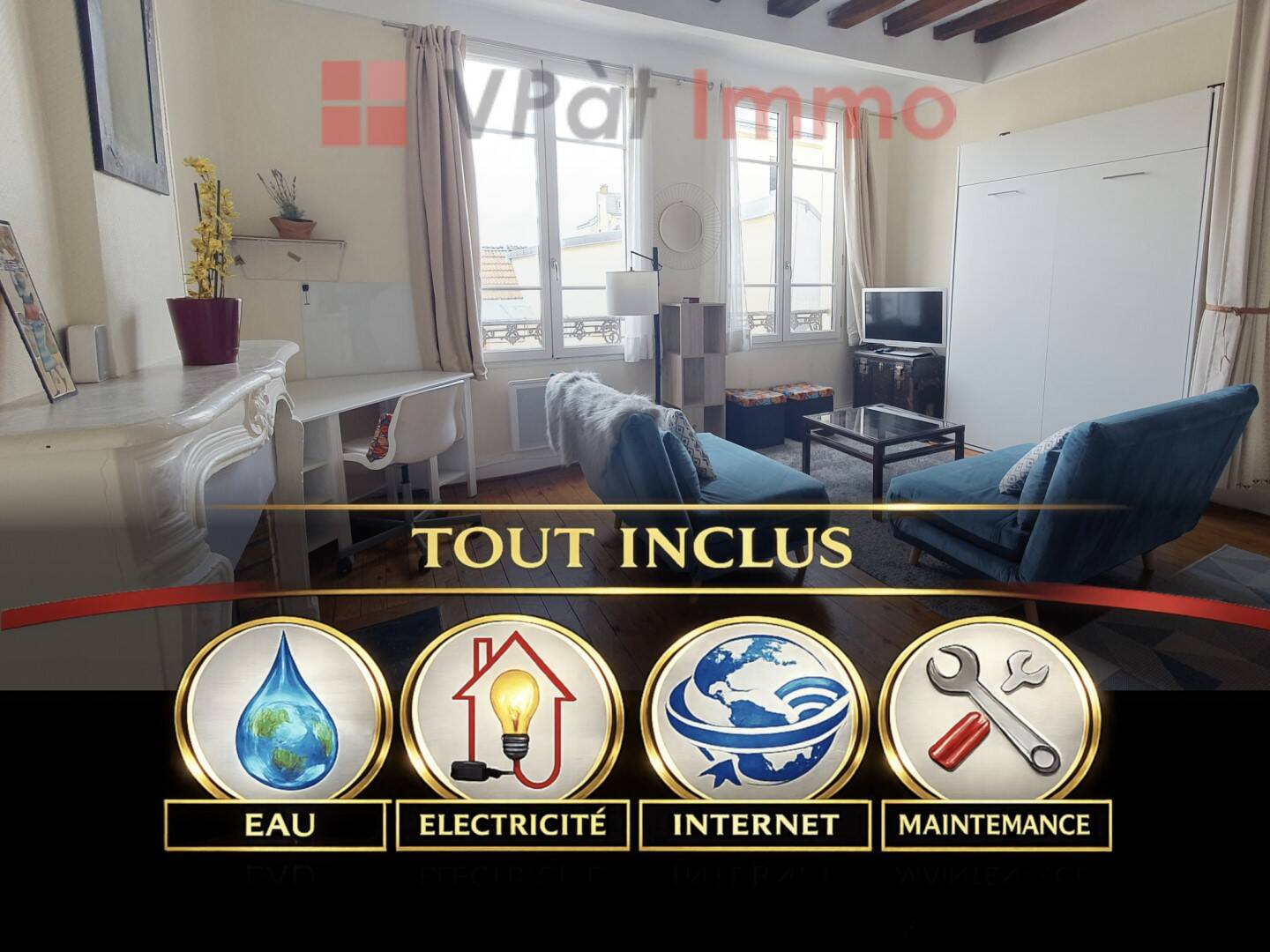 Maison à louer, 53m², VERSAILLES