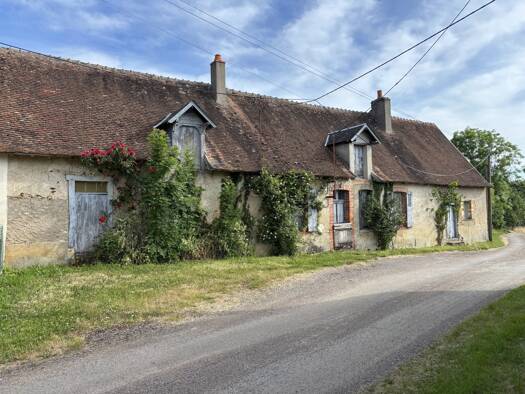Maison à vendre 69 000 € 3 pièces 2 chambres 80 m² 9 800 m² de terrain Savigny en Sancerre 18240