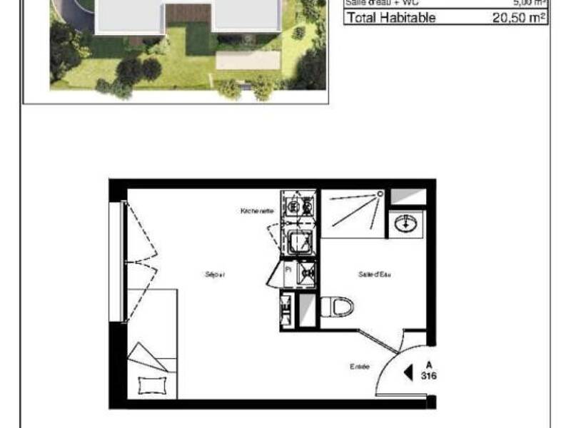 Maison à louer, 20m², BORDEAUX