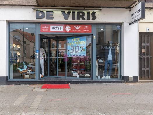 Local commercial à louer 1 100 € 130 m² de surface de vente Bleiberg Dourd'Hal Saint-Avold 57500