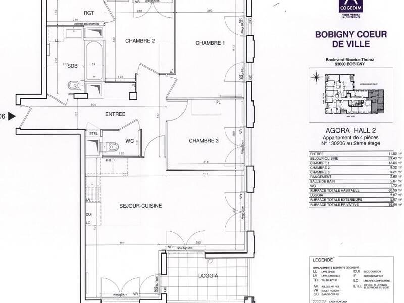 Maison à louer, 80m², BOBIGNY